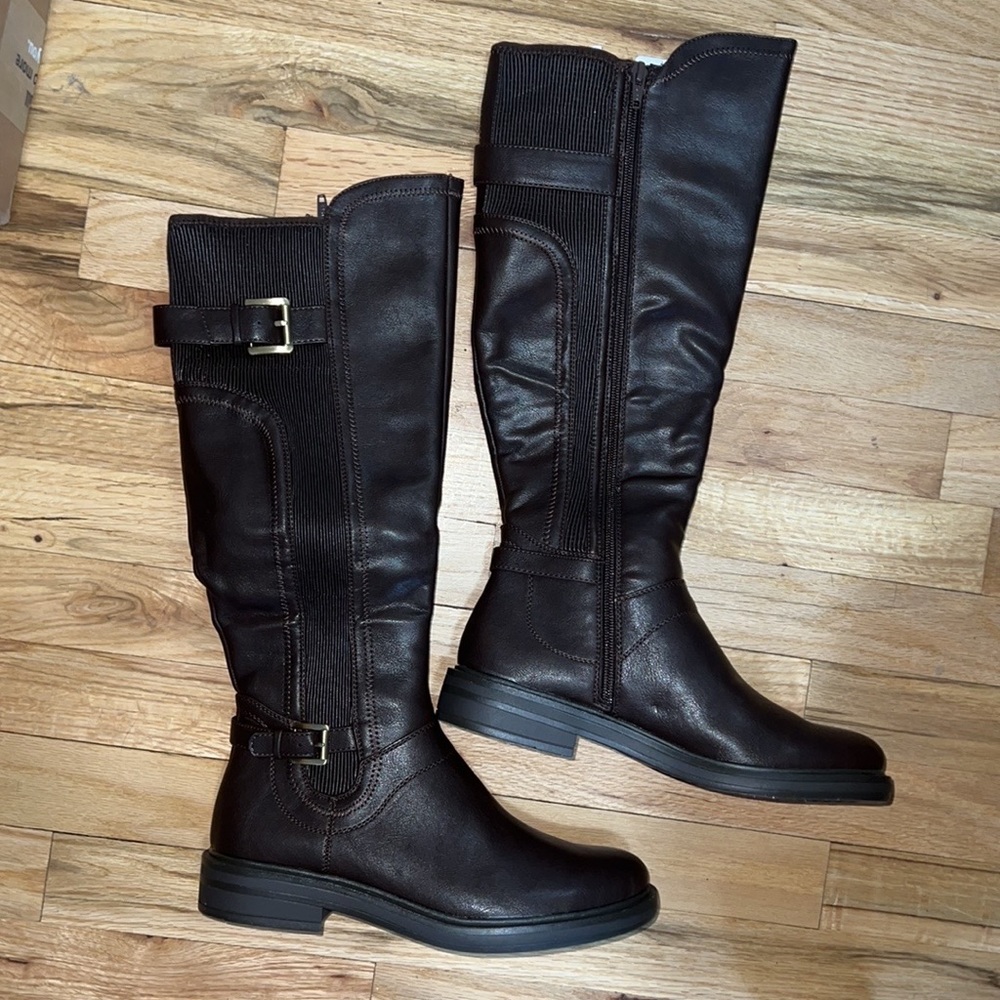 White Mountain Meditate tall boots - brown - size 8 - new in box